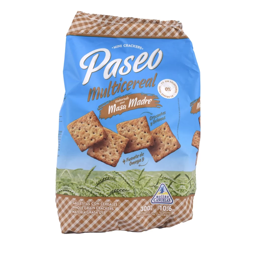 Paseo Mini Crackers Multicereal 300g