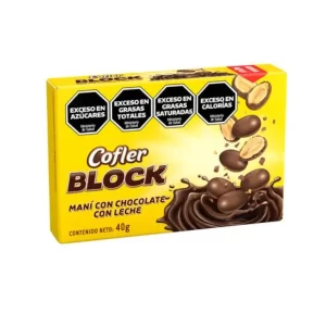Cofler Block Maní Con Chocolate 40gr