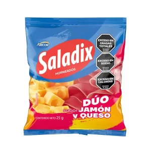 Saladix Tira Dúo Jamon & Queso x 6u