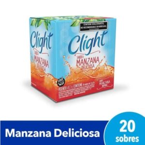 Clight Jugo En Polvo Manzana x20 Sobres