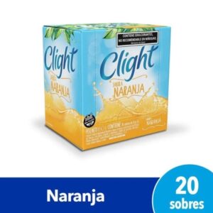 Clight Jugo En Polvo Naranja x20 Sobres