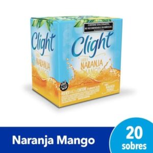 Jugo Clight En Polvo Naranja-Mango x20 Sobres