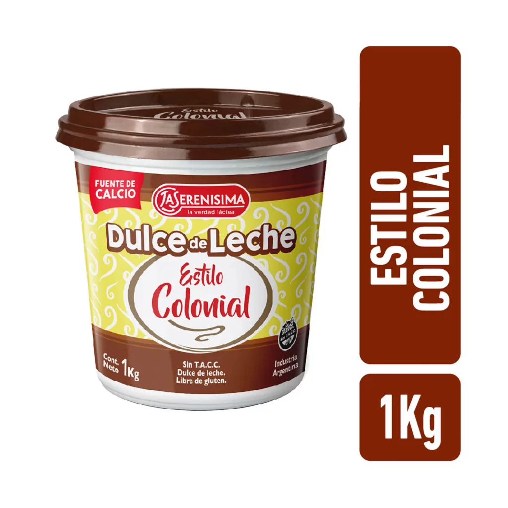 La Serenísima Dulce De Leche Colonial 1kg