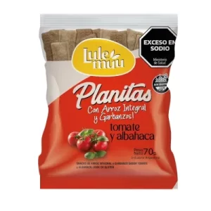 Lule Muu Planitas Tomate & Albahaca 70gr