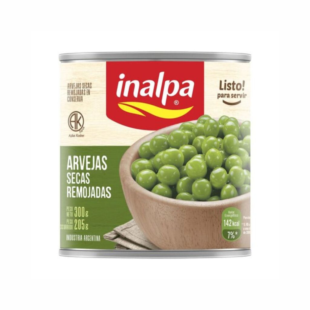 Inalpa Arvejas 300gr