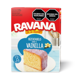 Ravana Bizcochuelo Vainilla 540gr