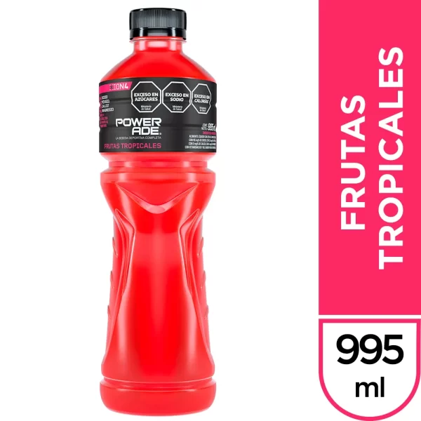 Powerade 995ml FRUTAS TROPICALES x6u