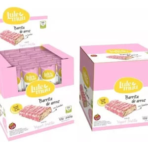 Lule Muu Barrita De Arroz Yogurt Frutilla x 20u
