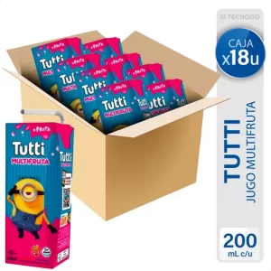 Tutti 200ml Multifruta x18u
