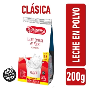 La Serenísima Leche En Polvo Entera 200gr