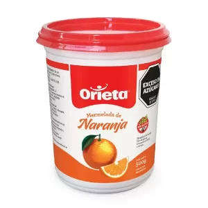 Orieta Mermelada Naranja 500gr