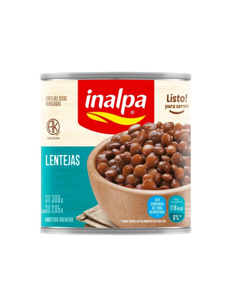 Inalpa Lentejas 300gr