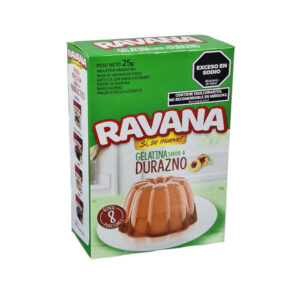 Ravana Gelatina Diet Durazno 40gr