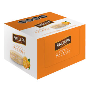 Sin Culpa Alfajores Naranja x 8u