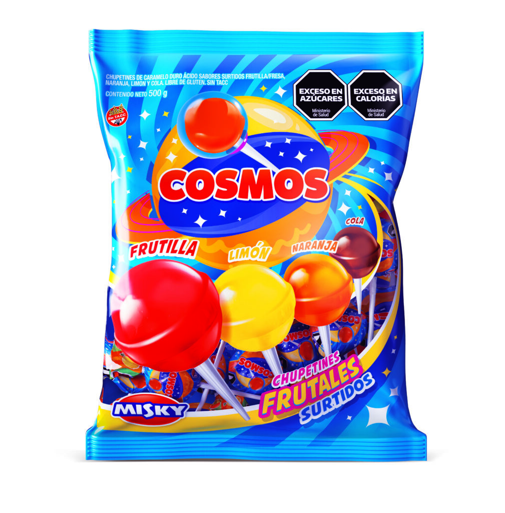 Misky Cosmos Frutales Chupetín x 40u