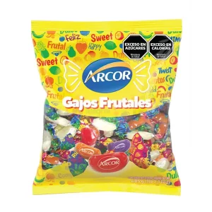 Arcor Gajos Frutales 485gr