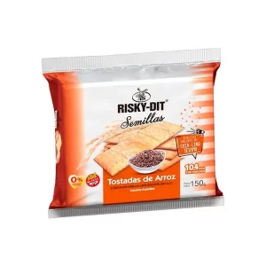 Risky-Dit Tostadas De Arroz Con Semillas 150gr