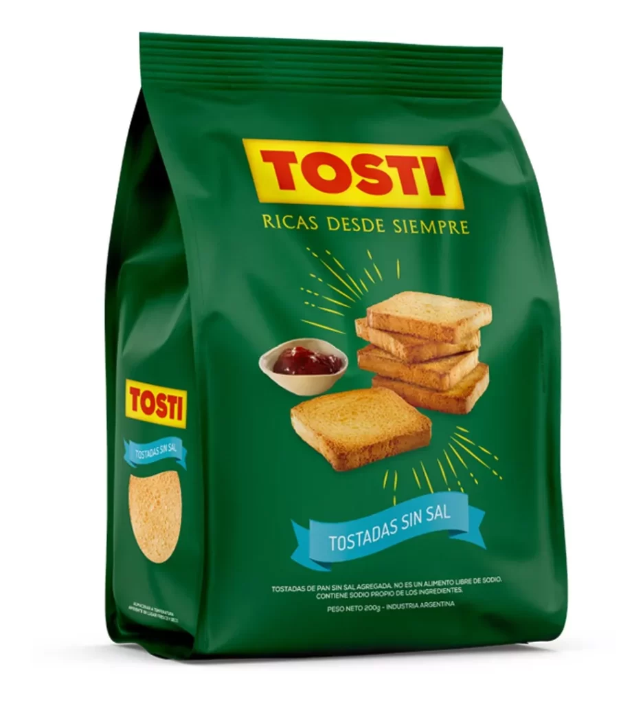 Tosti Tostada Sin Sal 200gr