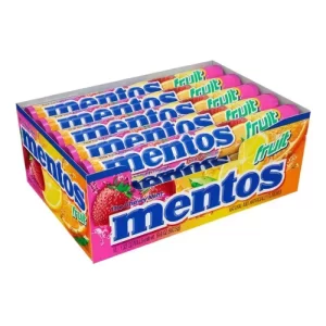 Mentos Fruit x 12u
