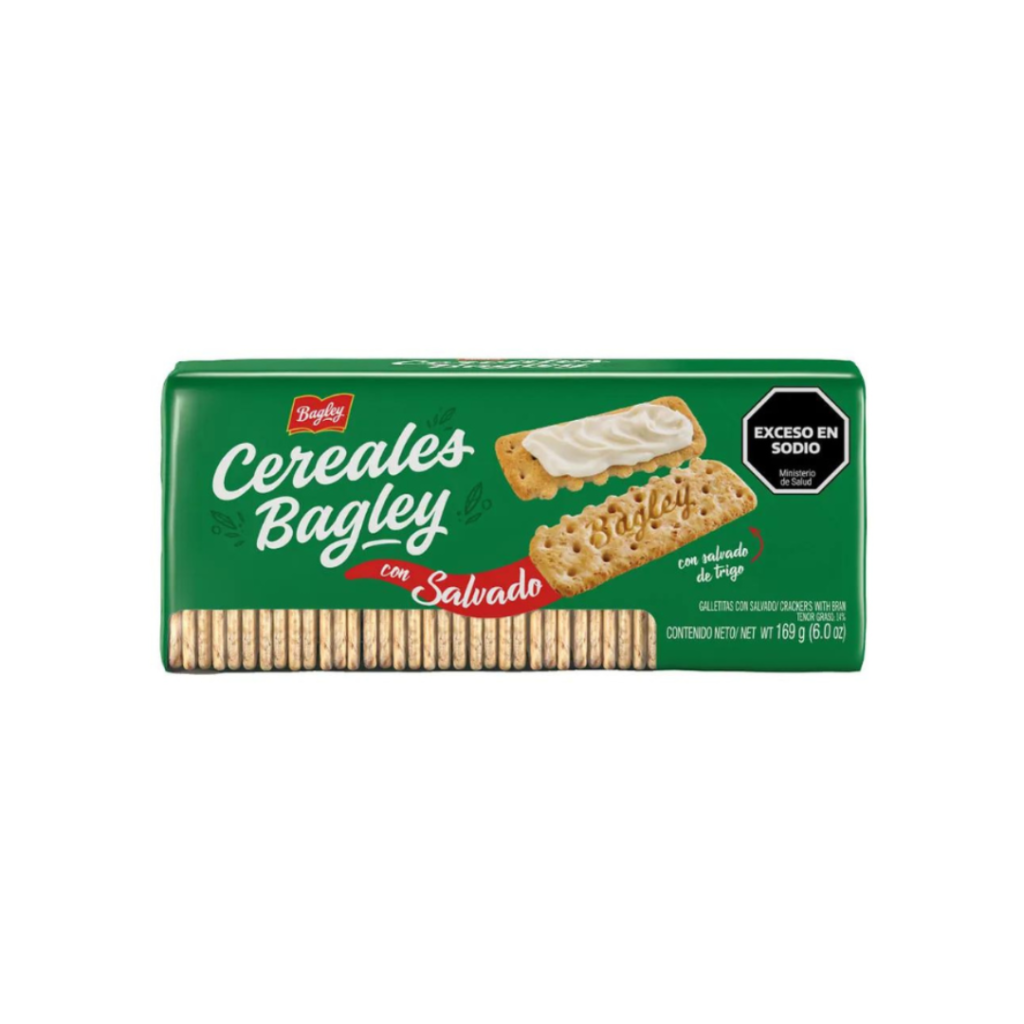 Bagley Galletitas Con Salvado 169gr