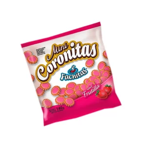 Fachitas Mini Coronitas Frutilla 140gr