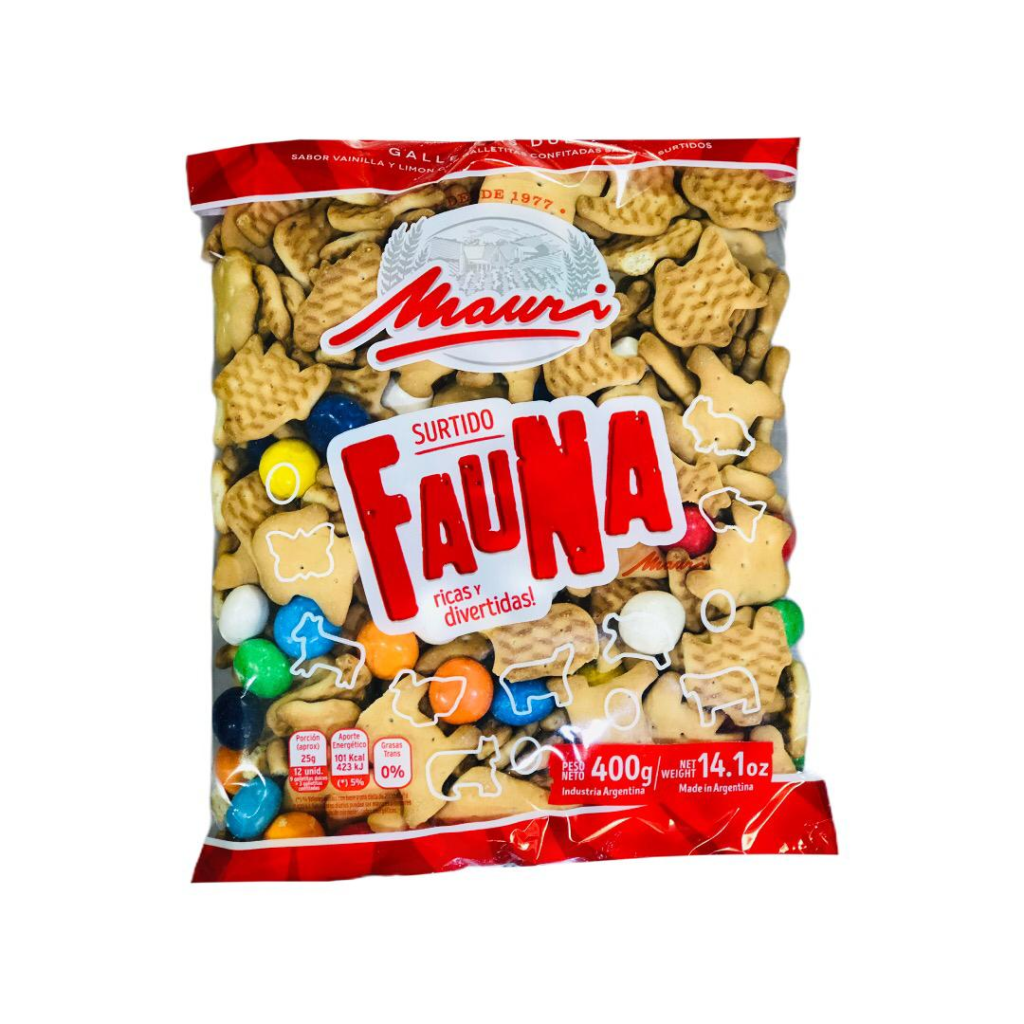 Mauri Galletitas Fauna 400gr