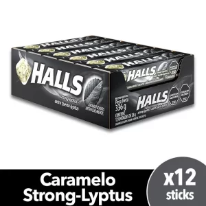 Halls Strong Lyptus x 12u