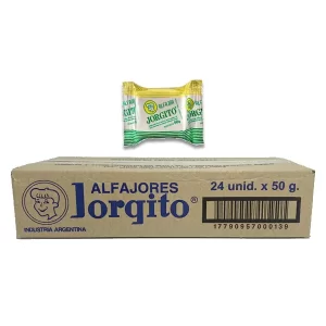 Jorgito Alfajor Blanco x 24u