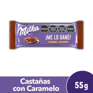 Milka Castañas Con Caramelo 55gr