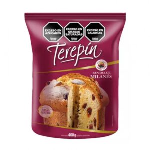 Terepín Pan Dulce Milanés Con Frutas 400gr