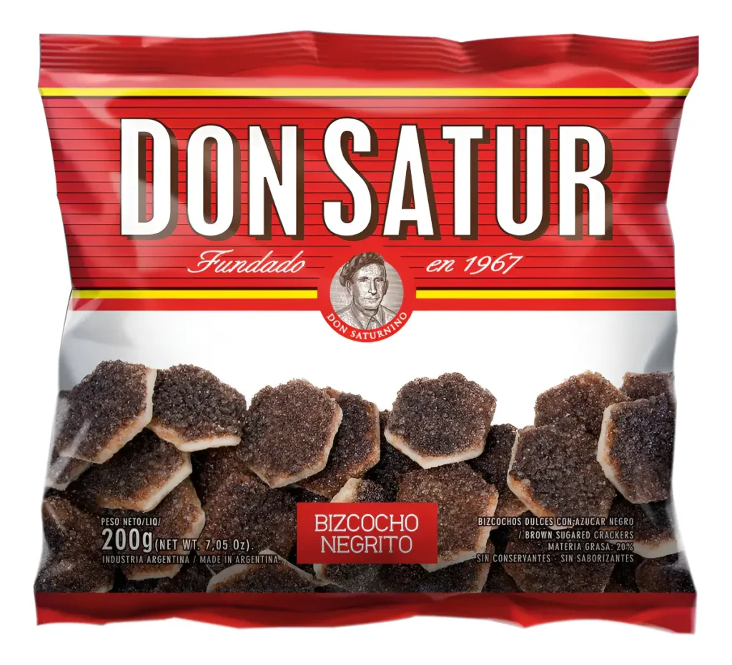 Bizcochitos Don Satur Negritos 200gr