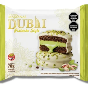 Alfajor Dubai Pistacho Blanco x 70gr
