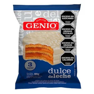 Alfajor Genio Triple Blanco x 24u