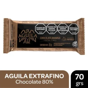 Aguila Chocolate 80% Cacao 70gr