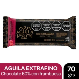 Aguila Chocolate 60% Cacao Frambuesa 70gr