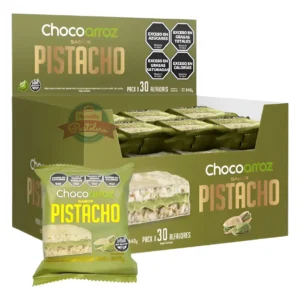 Chocoarroz Alfajor Pistacho x 30u