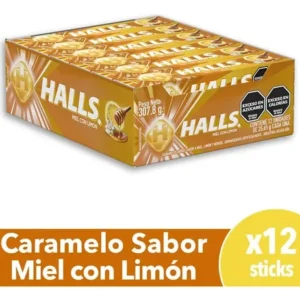 Halls Miel & Limon x 12u