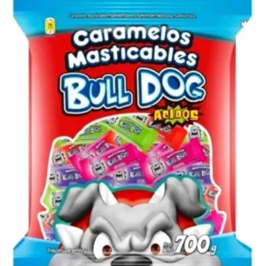 Bull Dog Caramelo Masticable Acido 700gr