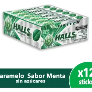 Halls Free Menta x 12u