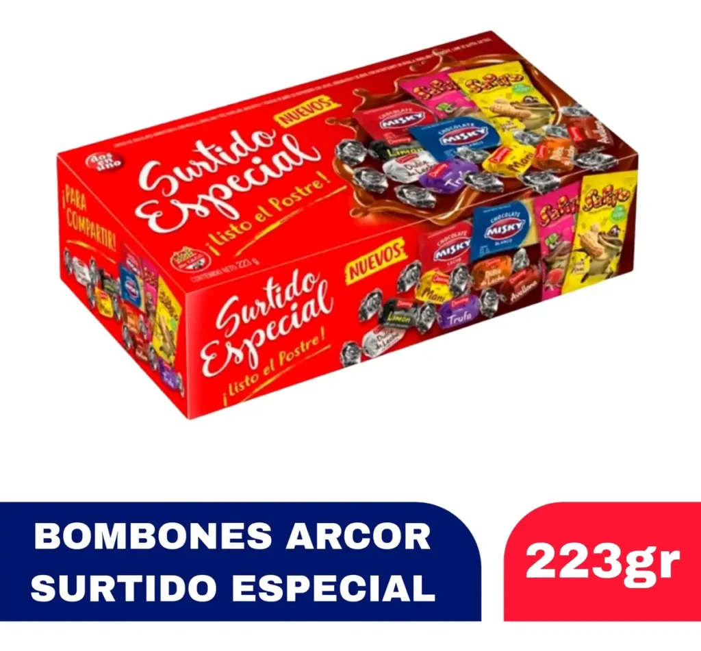 Bombones "Dos en Uno" Surtido Especial 223g