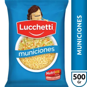 Fideos Lucchetti Municiones 500gr
