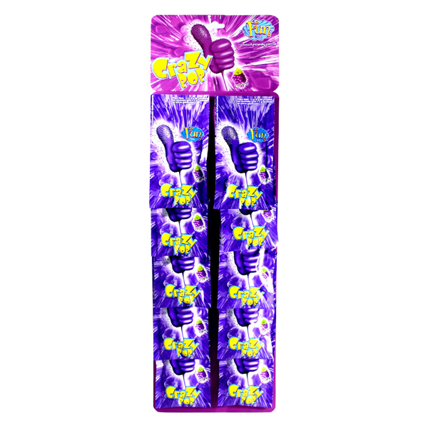 Chupetin Crazy Pop Uva x 5u