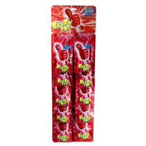Chupetin Crazy Pop Frutilla x 5u