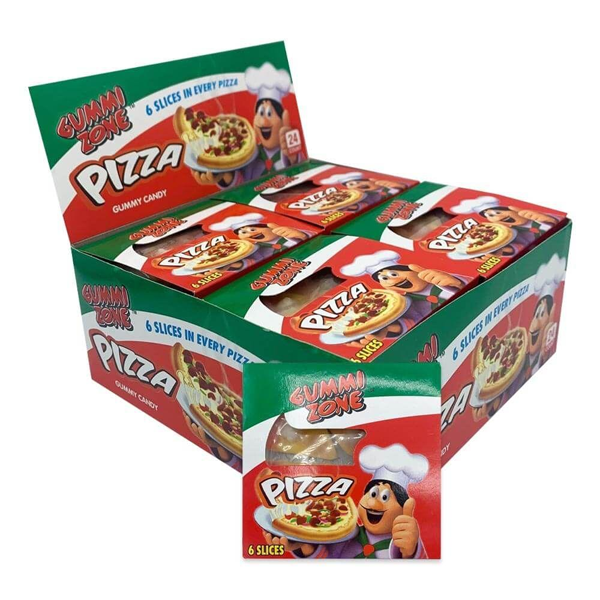 Gummi Zone Pizza x 24u