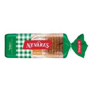 Nevares Pan Lactal Salvado 500g